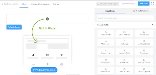 Kids Can Make Form Using Fluent form
