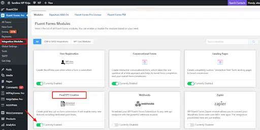 POST FORM IN FLUENT FORM